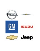 Chevrolet - Chrysler - Isuzu - Jeep - Opel